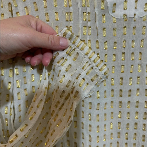 Lilly Pulitzer Colby Chiffon Silk Top - Picture 2 of 6